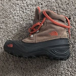 Little boys North Face snow boots